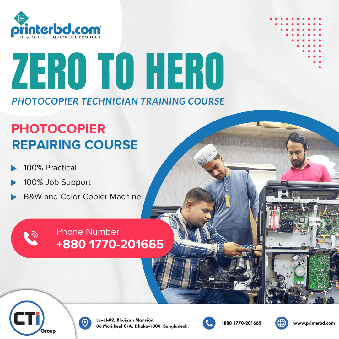 Photocopy Machine Repair Course Photocopy Machine Repair Course In Bangladesh