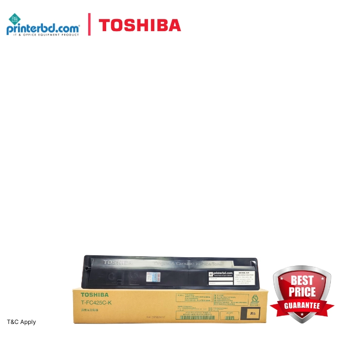 Toshiba T-FC425C-K Black Original Toner Toshiba T-FC425C-K Black Original Toner Price In Bangladesh