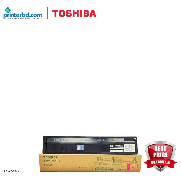 Toshiba T-FC425C-M Magenta Original Toner Toshiba T-FC425C-M Magenta Original Toner Price In Bangladesh